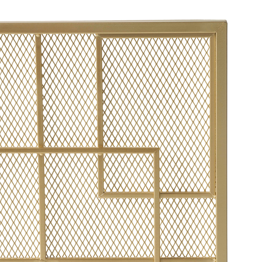 Dorothy Modern Iron Fire Screen