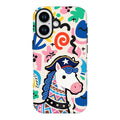 Creative Cartoon-print Silicone Phone Case