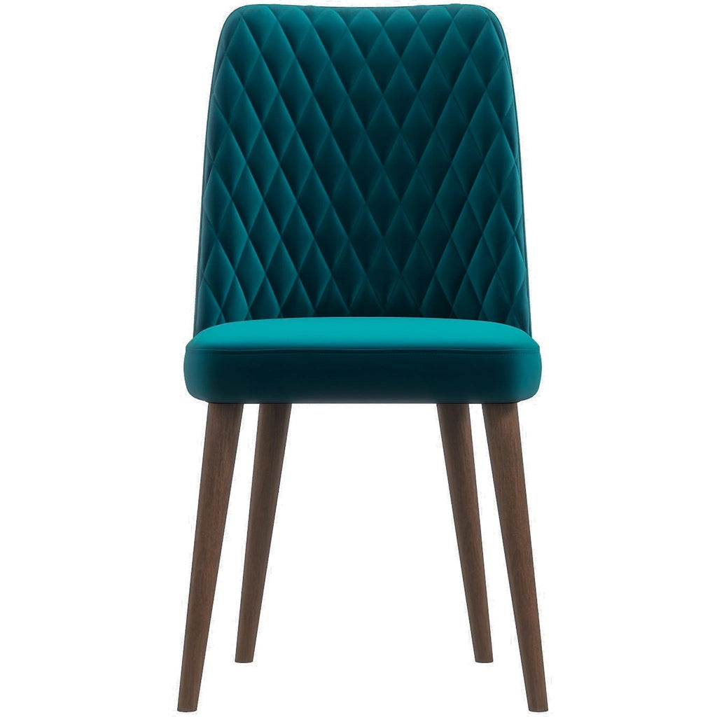 Katie Mid-Century Modern Velvet Dining Chair (Set of 2)