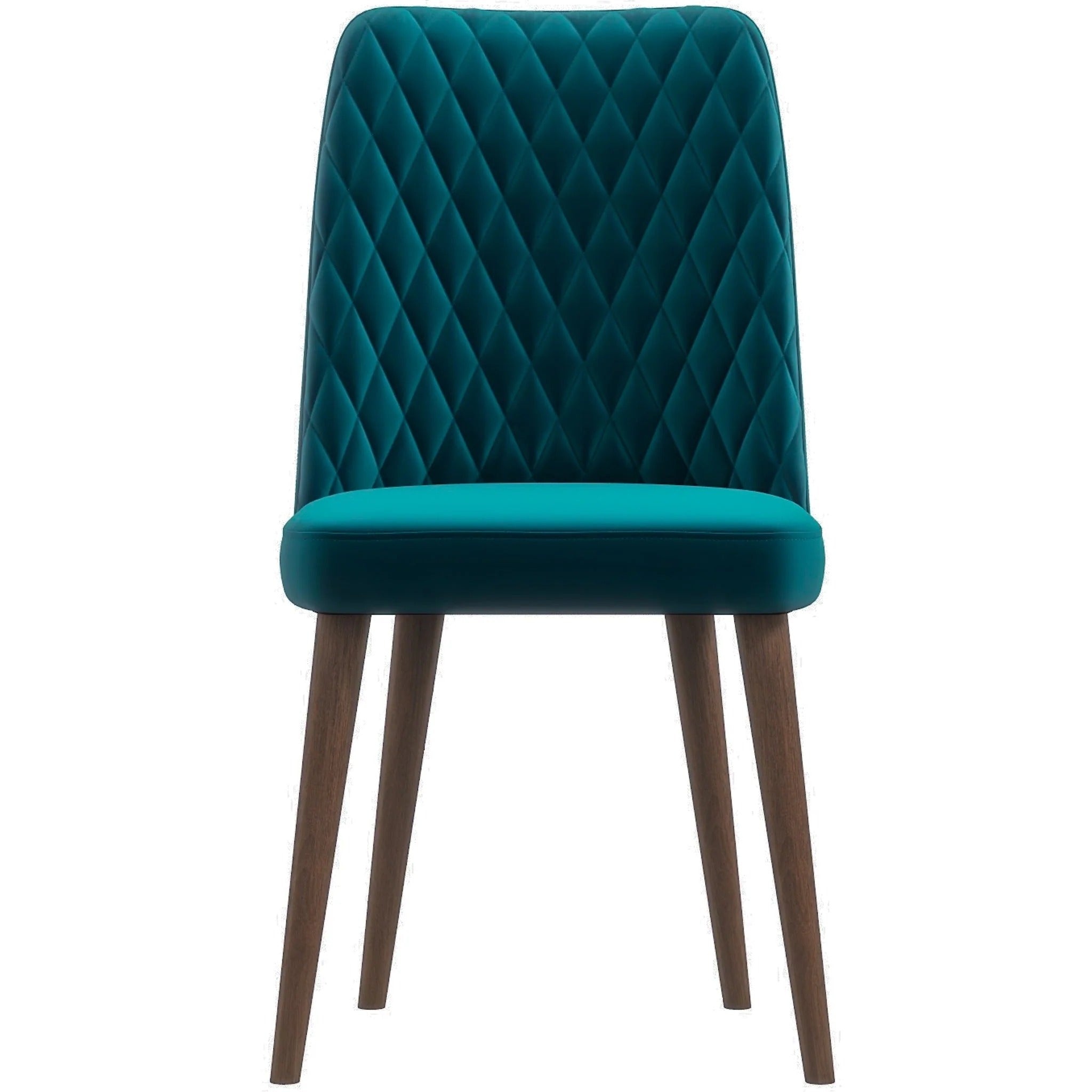 Katie Mid-Century Modern Velvet Dining Chair (Set of 2)