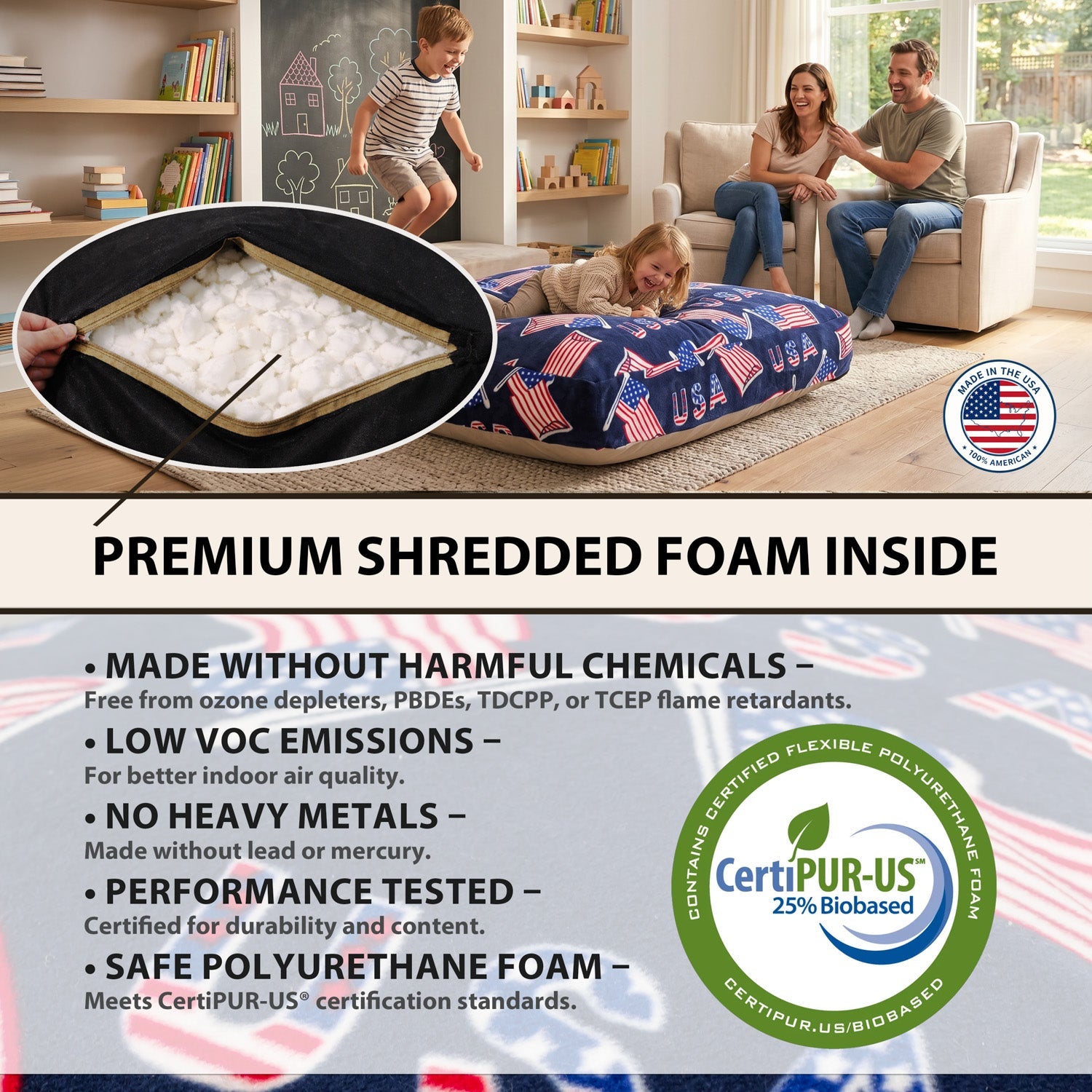 Sensory Crash Pad For Kids & Adults