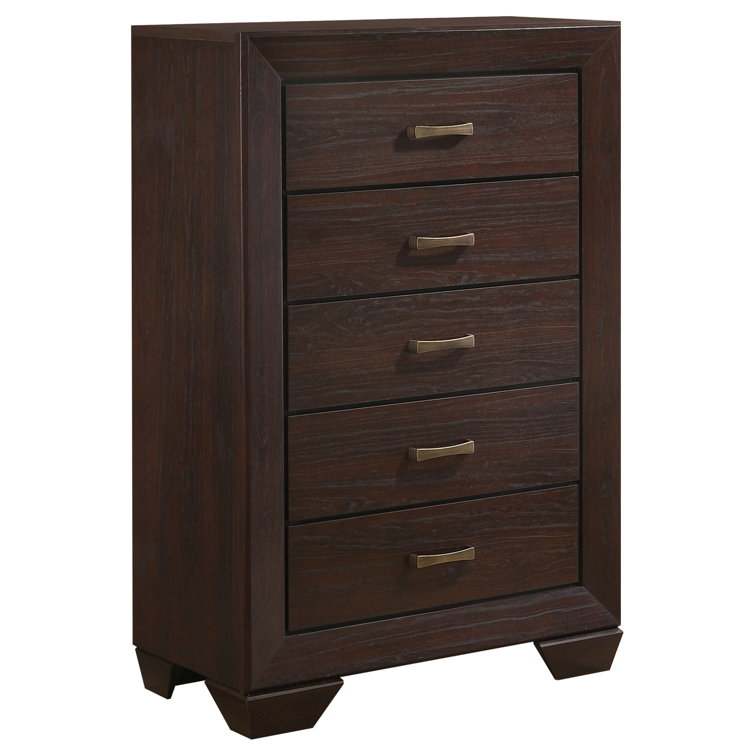 Hadfield Dark Cocoa 5-Drawer Chest