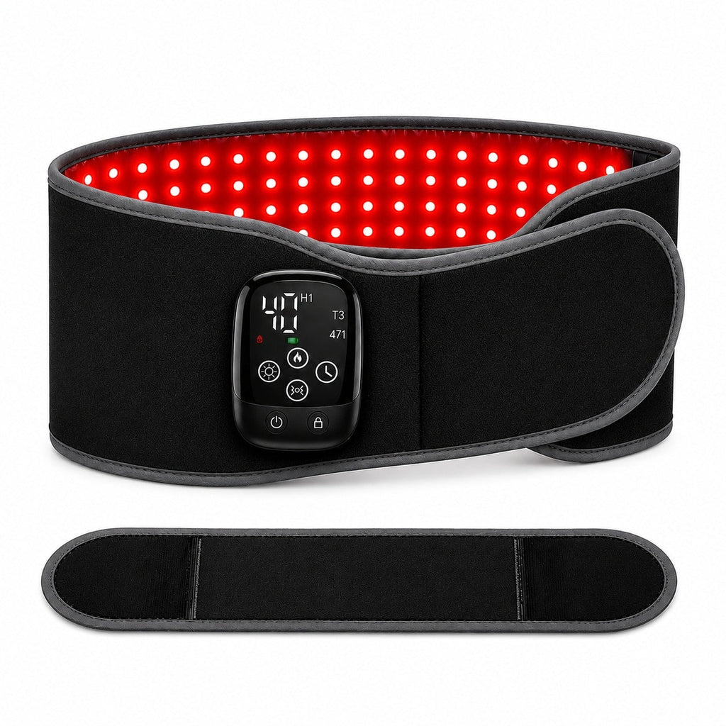 New Infrared Heating Massage Waist Belt For Near And Far Infrared Therapy