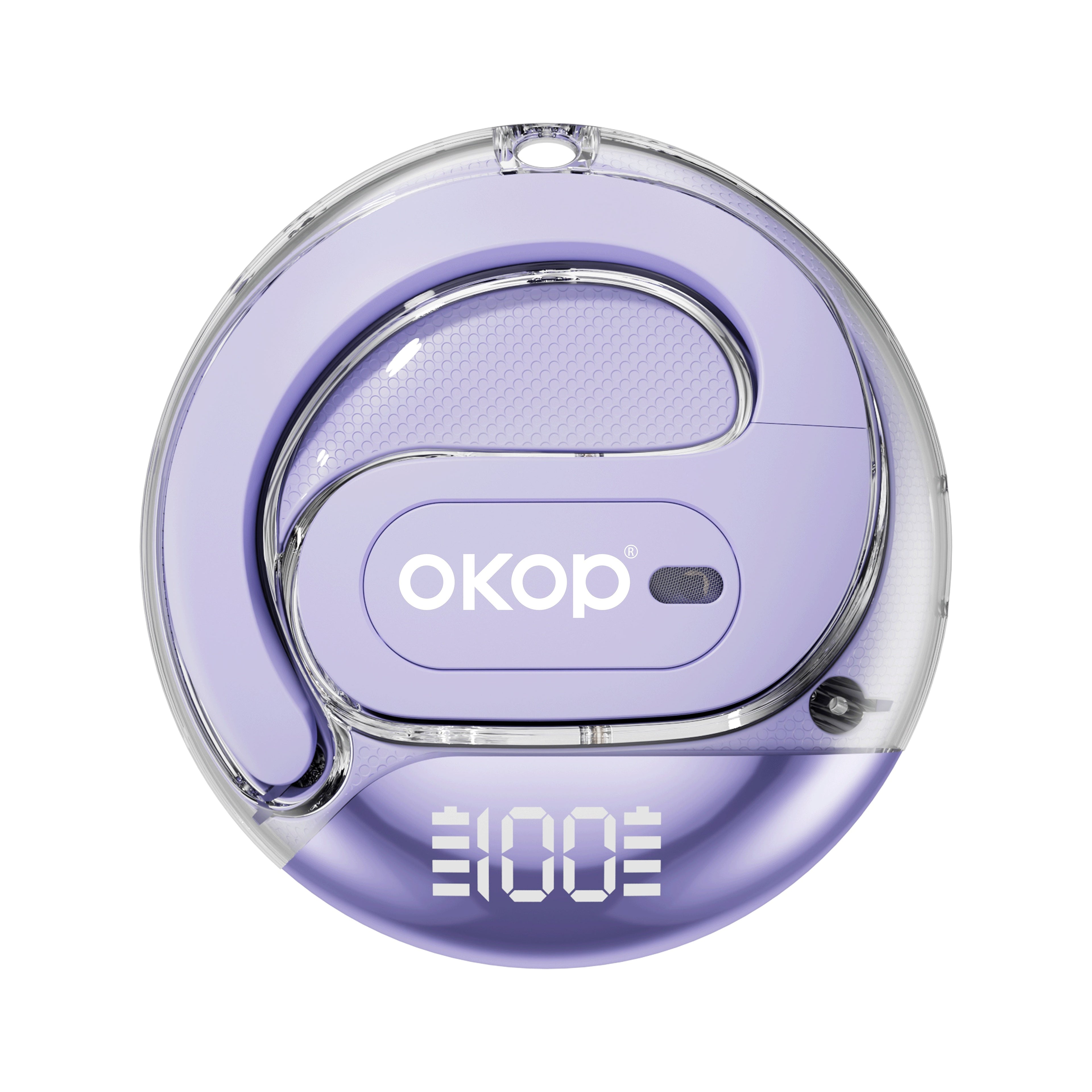 KP-207 Best-selling OWS Bluetooth Ear-hook Headphones Sports Model With Digital Display Noise Cancellation And Long Battery Life In Stock Now
