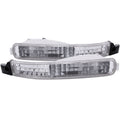 Anzo 1992-1993 Honda Accord Euro Parking Lights Chrome