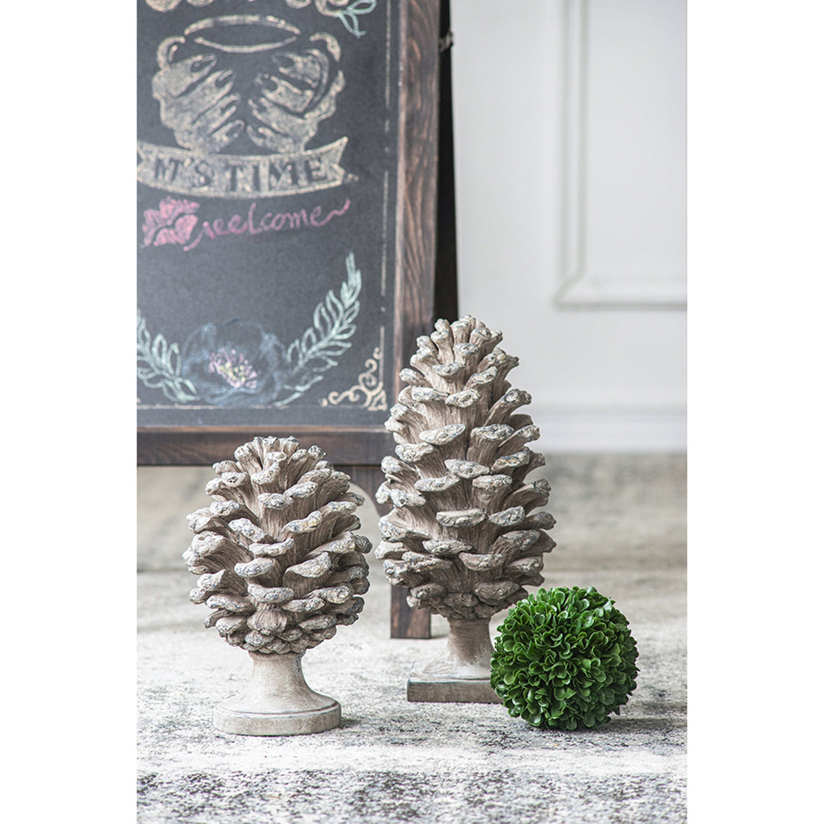 Pinecone Table Decor