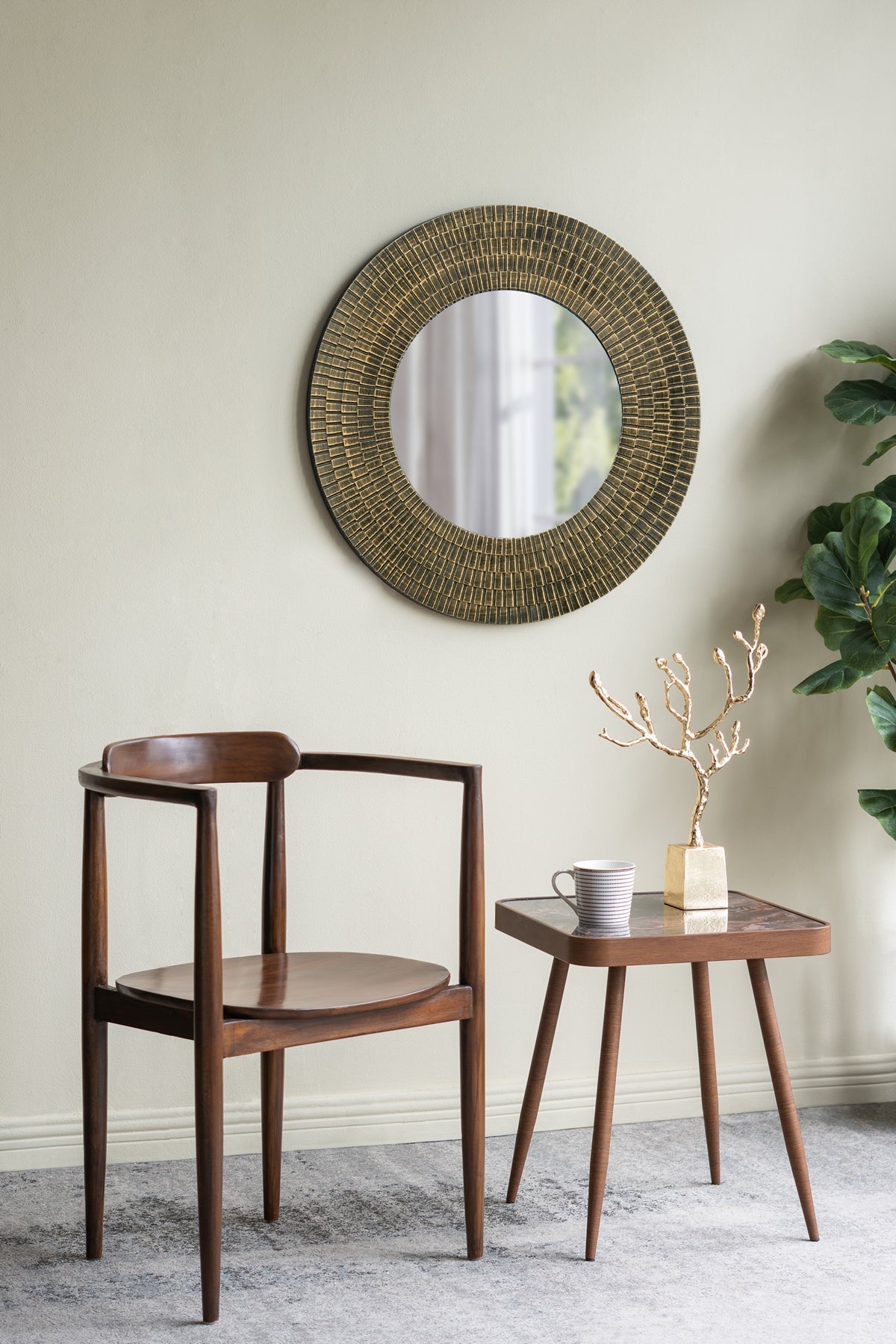 D29.5" Round Wall Mirror