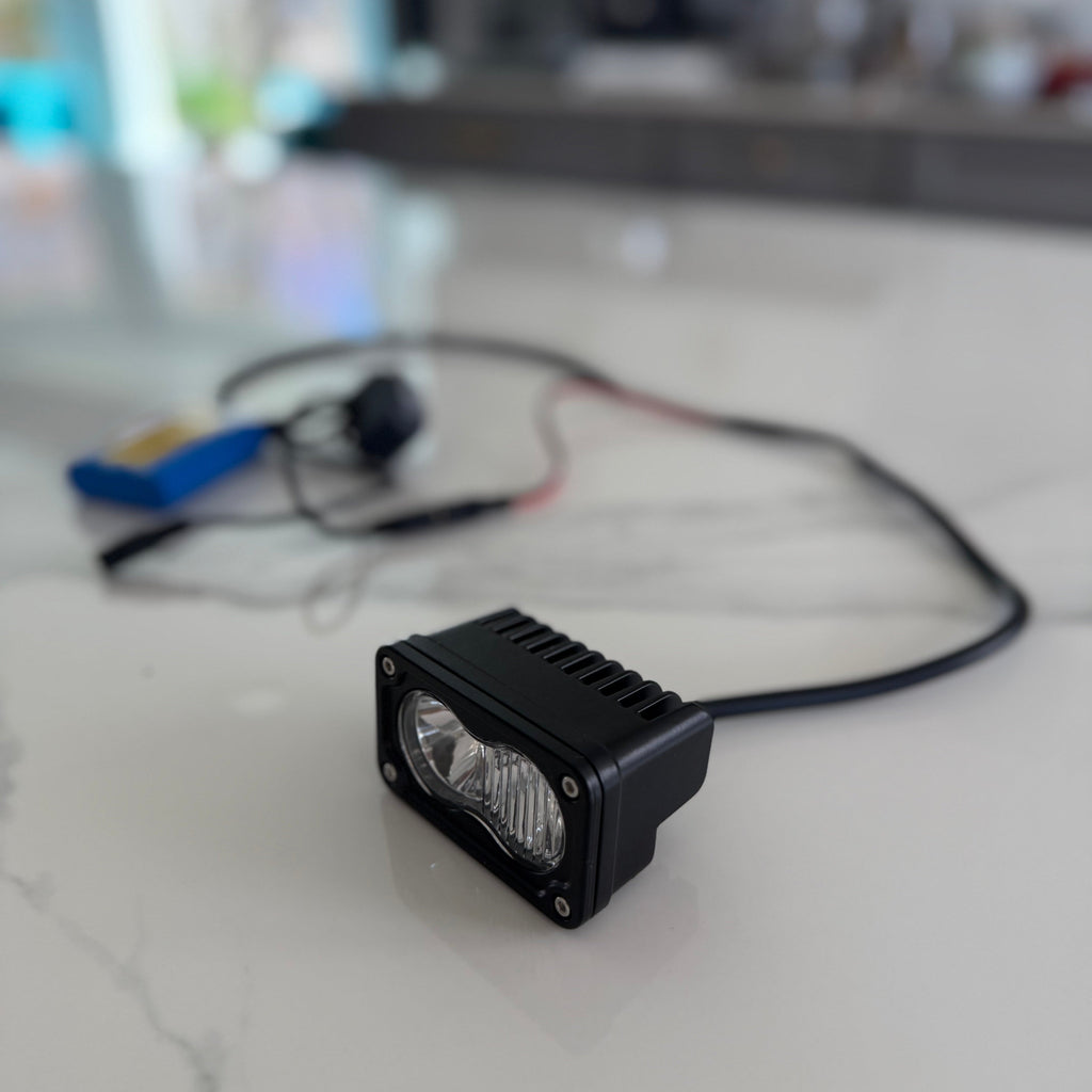 Rechargeable Battery Powered Baja Light w/ Switch (Metal)