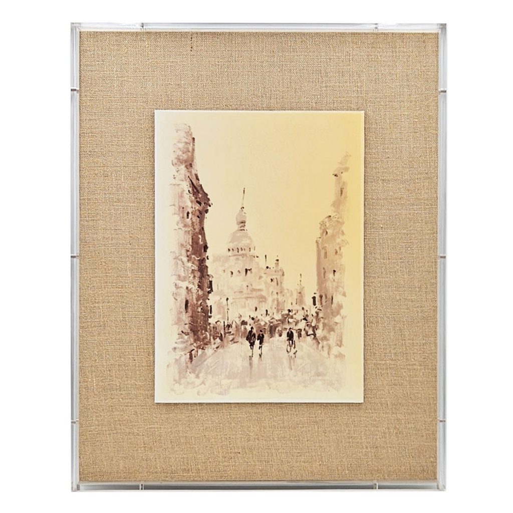 S/2 European Cities Watercolor Framed Prints, 24X30"