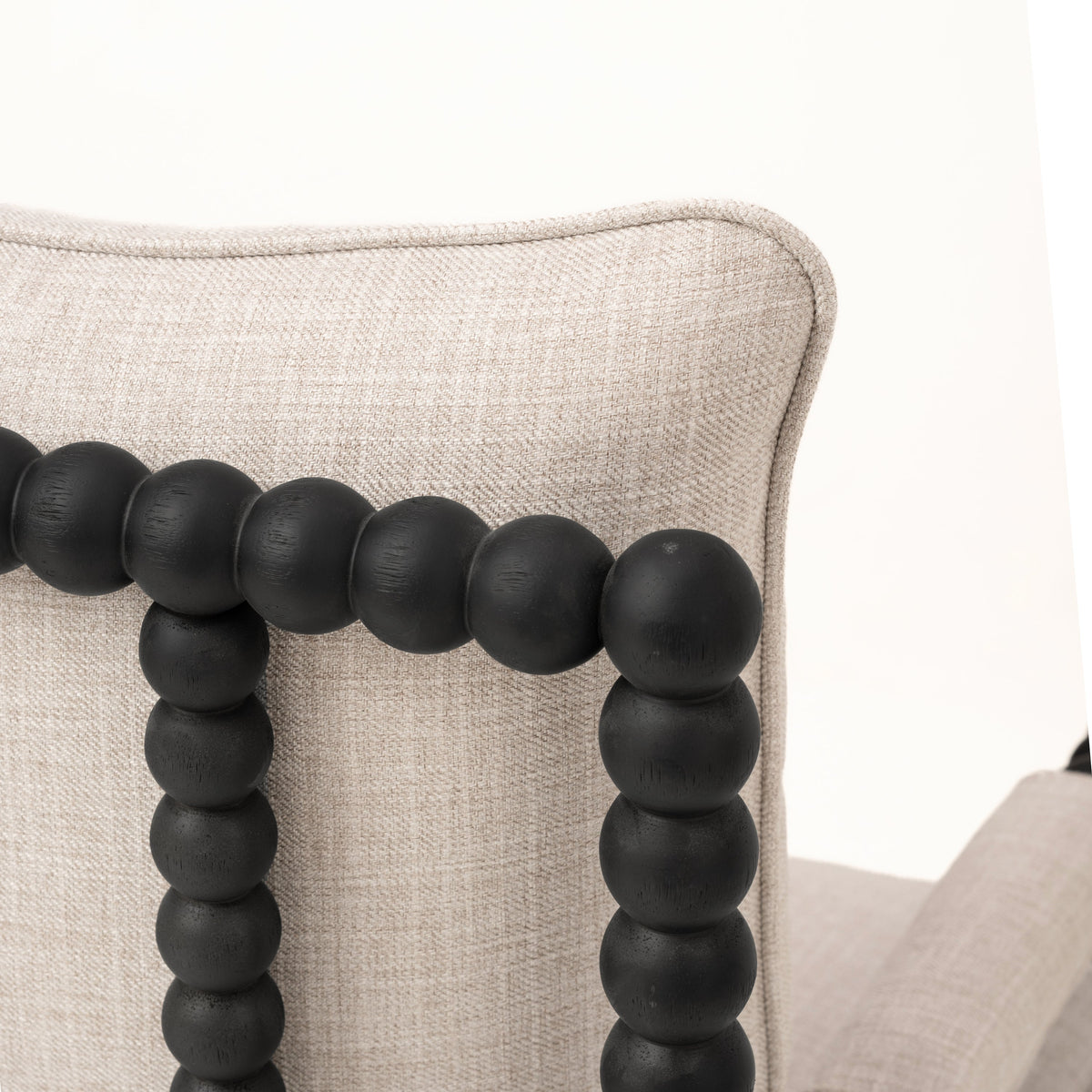 Rubber Wood Accent Chair