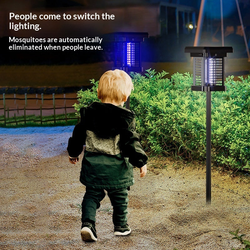 Outdoor Waterproof Solar Mosquito Killer Lamp