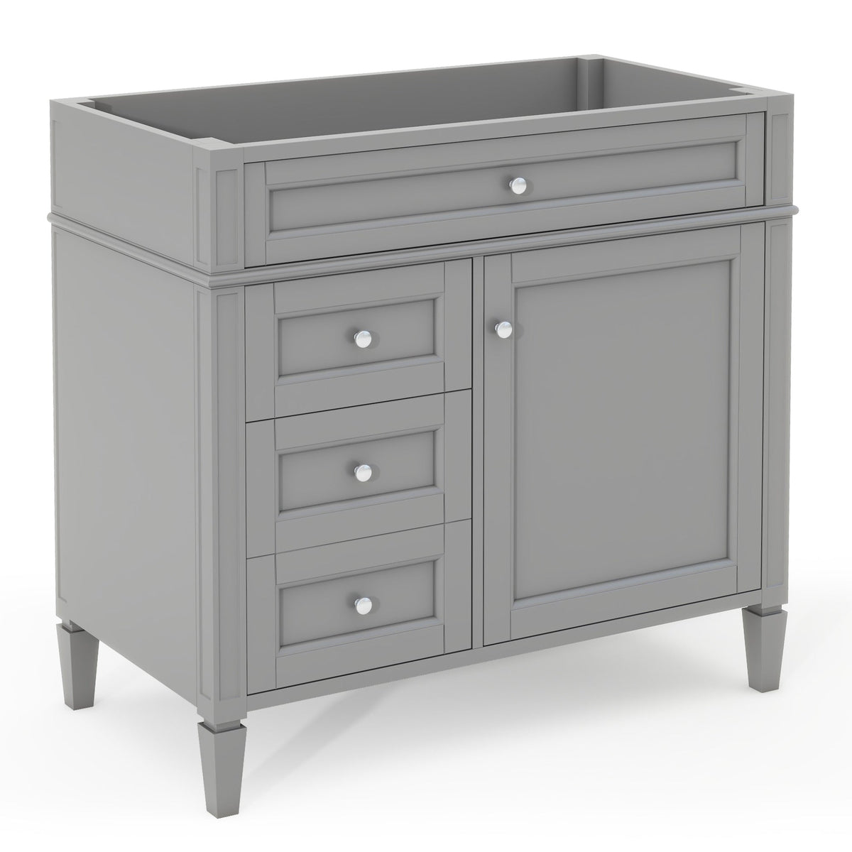 36" Bathroom Vanity Without Top Sink