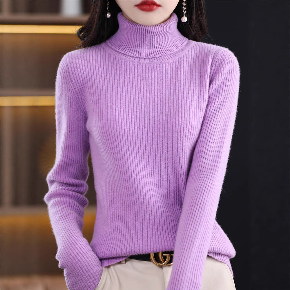 Women's Turtleneck Sweater For Fallwinter
