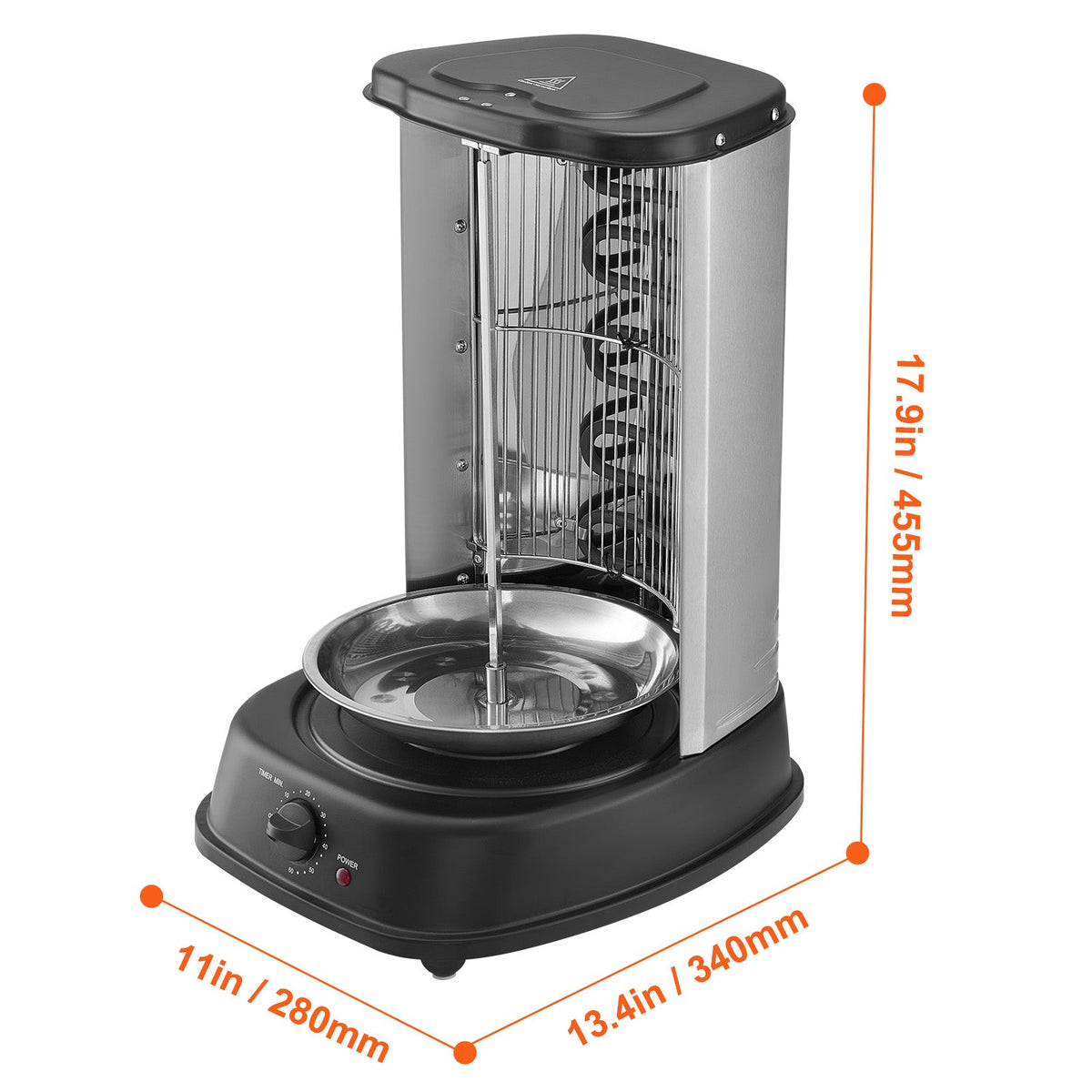 Stainless Steel Shawarma Grill Machine