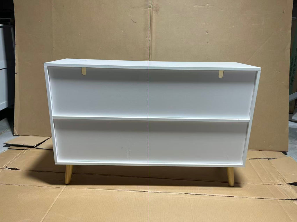 Kids Bookcase with Collapsible Fabric Drawers