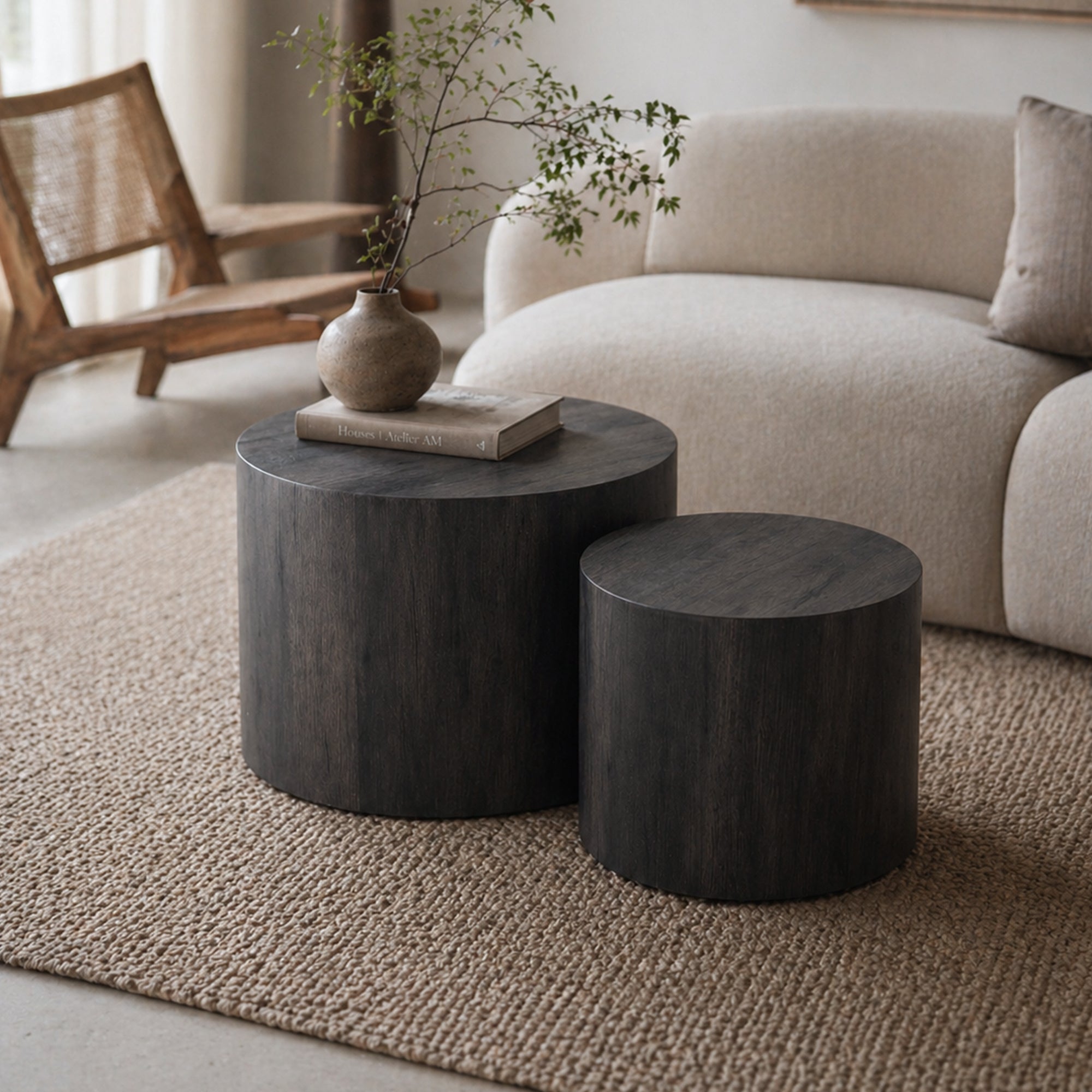 Nesting Coffee Table Set of 2