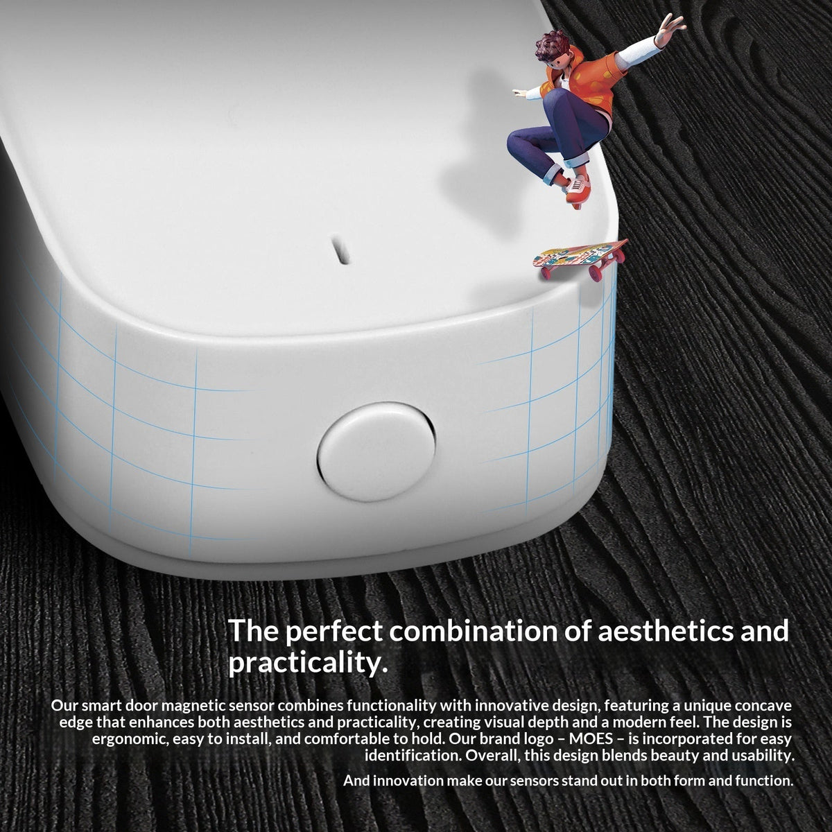 Wireless Security Doorwindow Magnetic Sensor