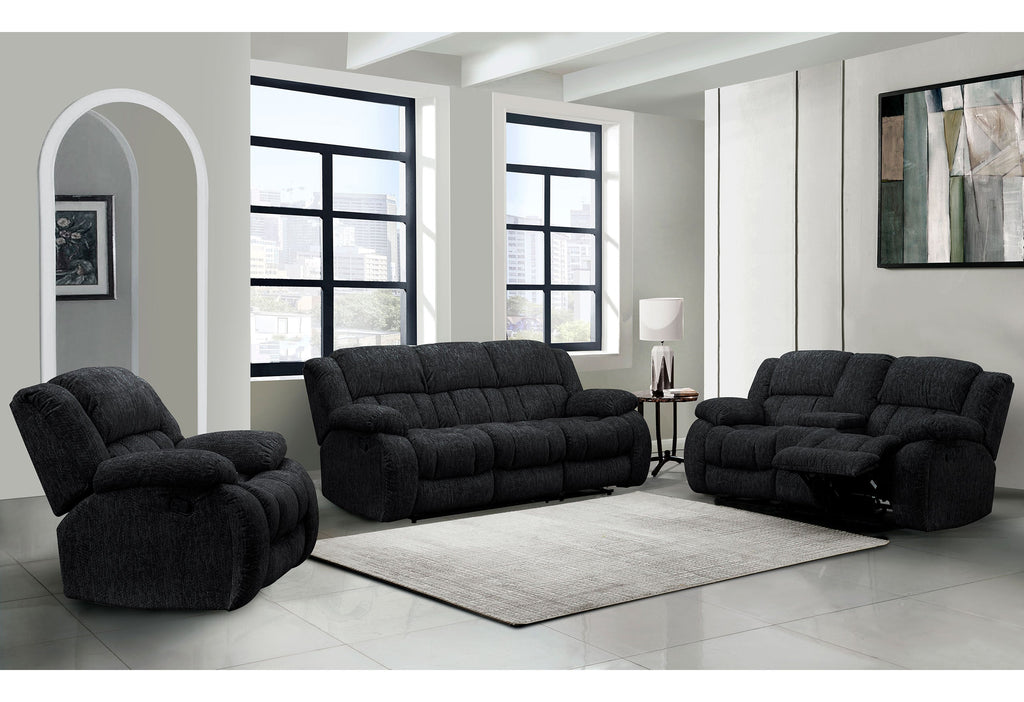Stonic Ebony Glider Recliner