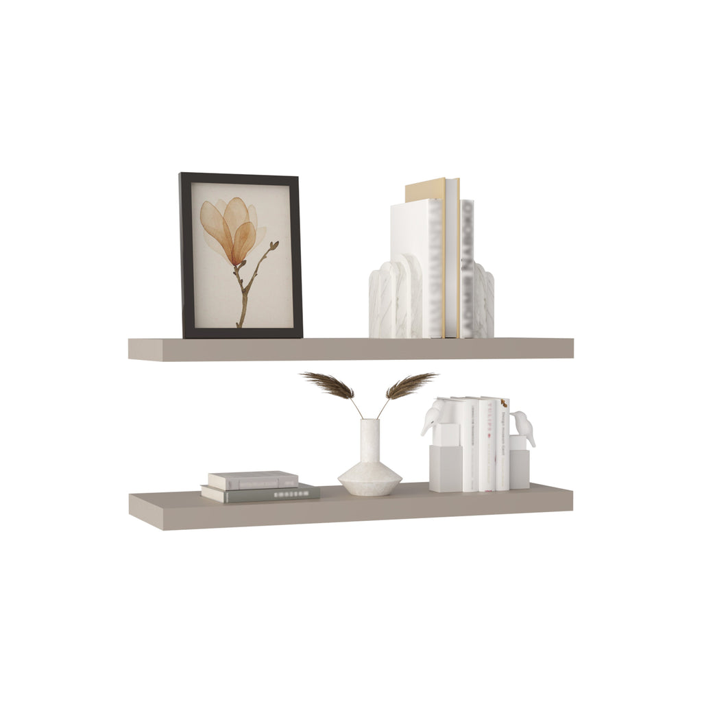 Ecco 31.5" Wide Floating Shelves Set of 2