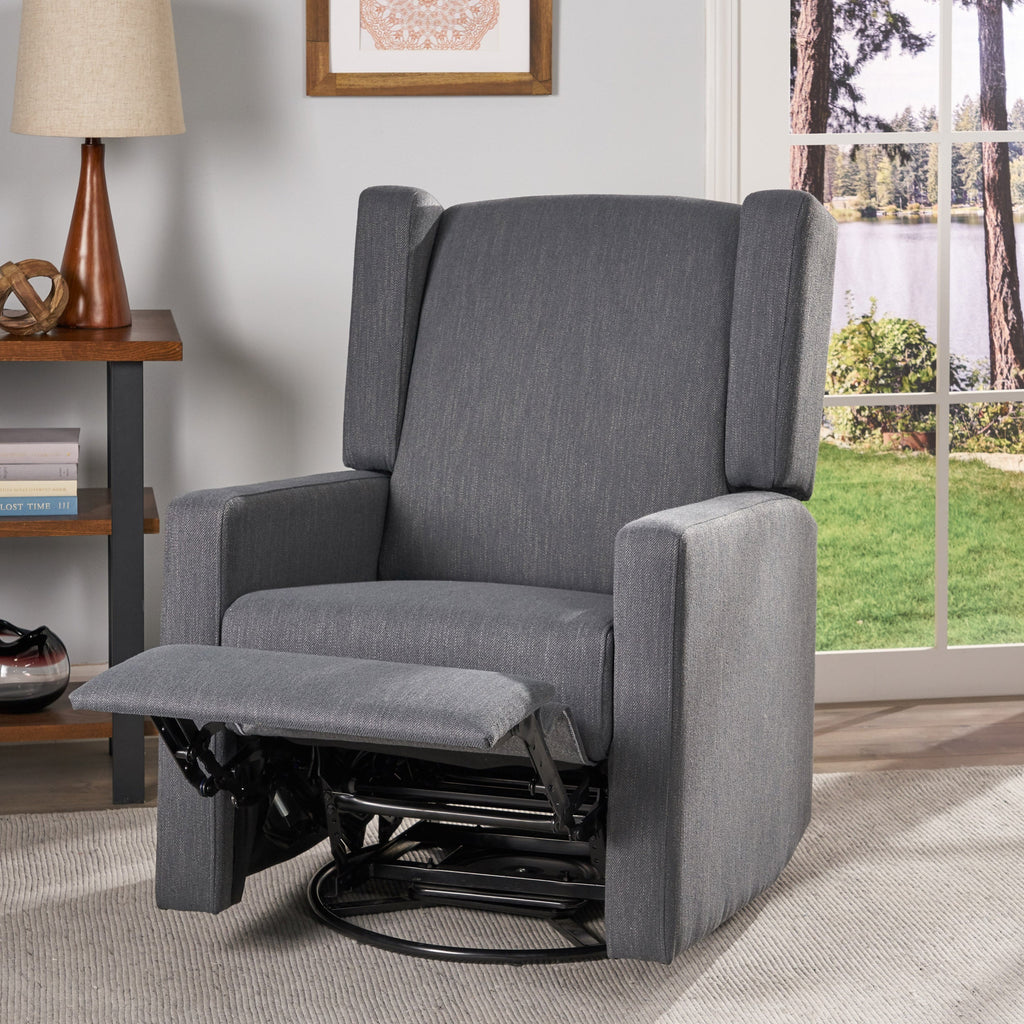 Swivel Recliner Chair for Small Spaces