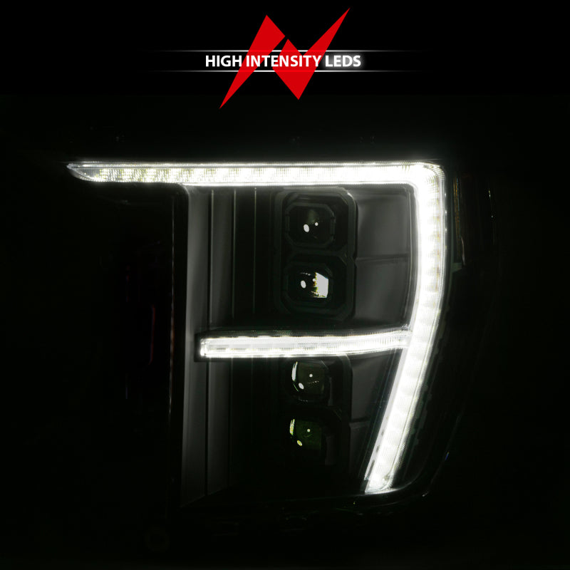 ANZO 21-23 Ford F-150 (w/Factory Halogen) Z-Series Full LED Proj Headlights - Driver Side ONLY 111593X-L