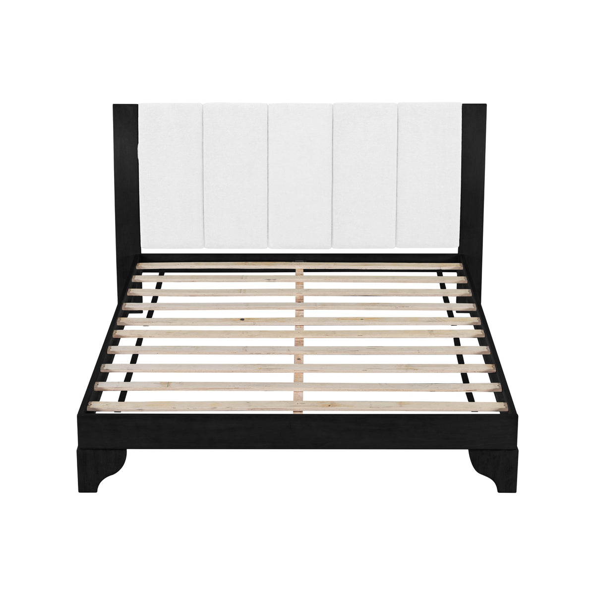 Queen Size Bed Frame in Black and White
