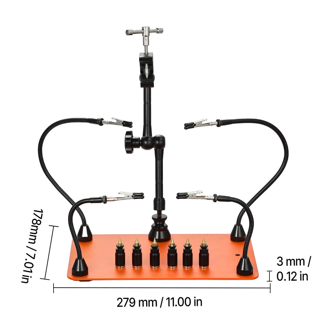Magnetic Helping Hands Soldering Station Hot Air Gun Holder