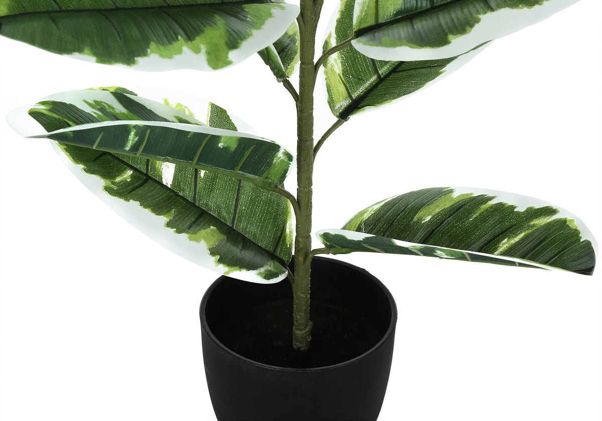 27" Tall Artificial Rubber Plant