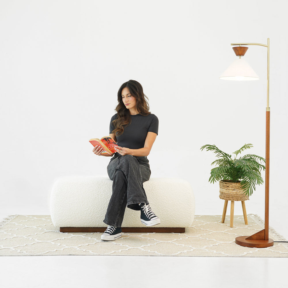 Kelvin Boucle Bench