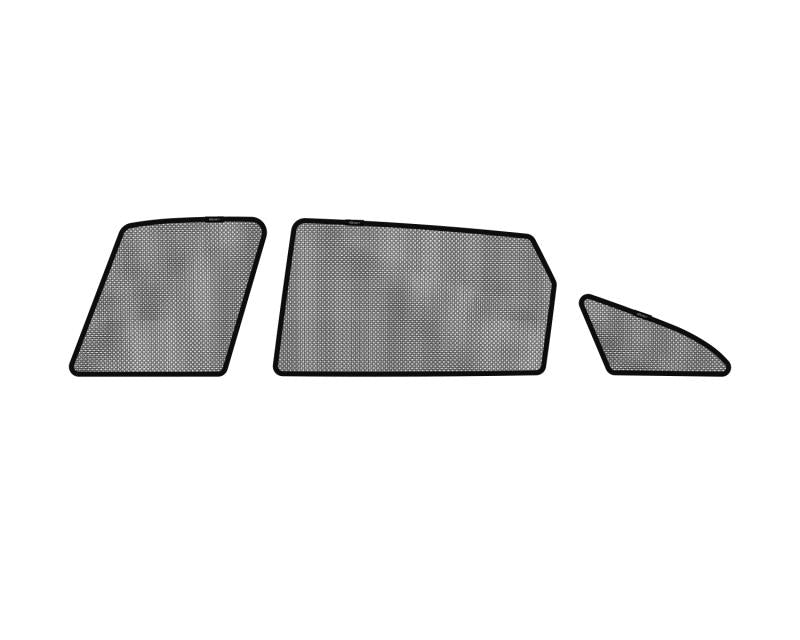 3D MAXpider 2011-2013 Kia Sorento Black Sun Shades - Side Windows S1KA0091