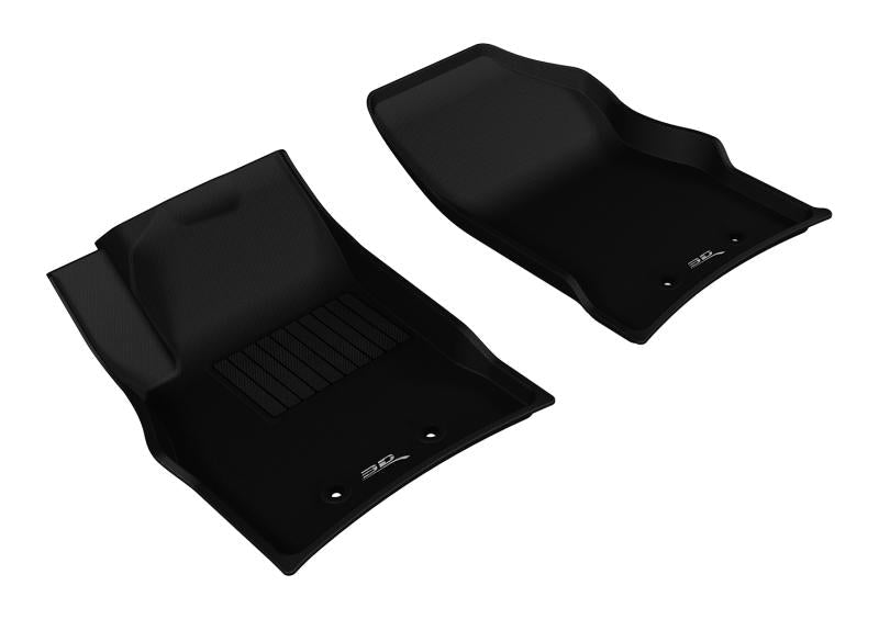 3D MAXpider 2014-2016 Cadillac ELR Kagu 1st Row Floormat - Black L1CD00911509