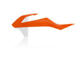 Acerbis 18+ KTM SX85/21-24 GasGas MC85 Radiator Shroud - Orange/Whtie 2685961362