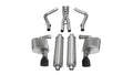 Corsa Performance 12-13 Dodge Charger SRT-8 6.4L V8 Black Xtreme Cat-Back Exhaust