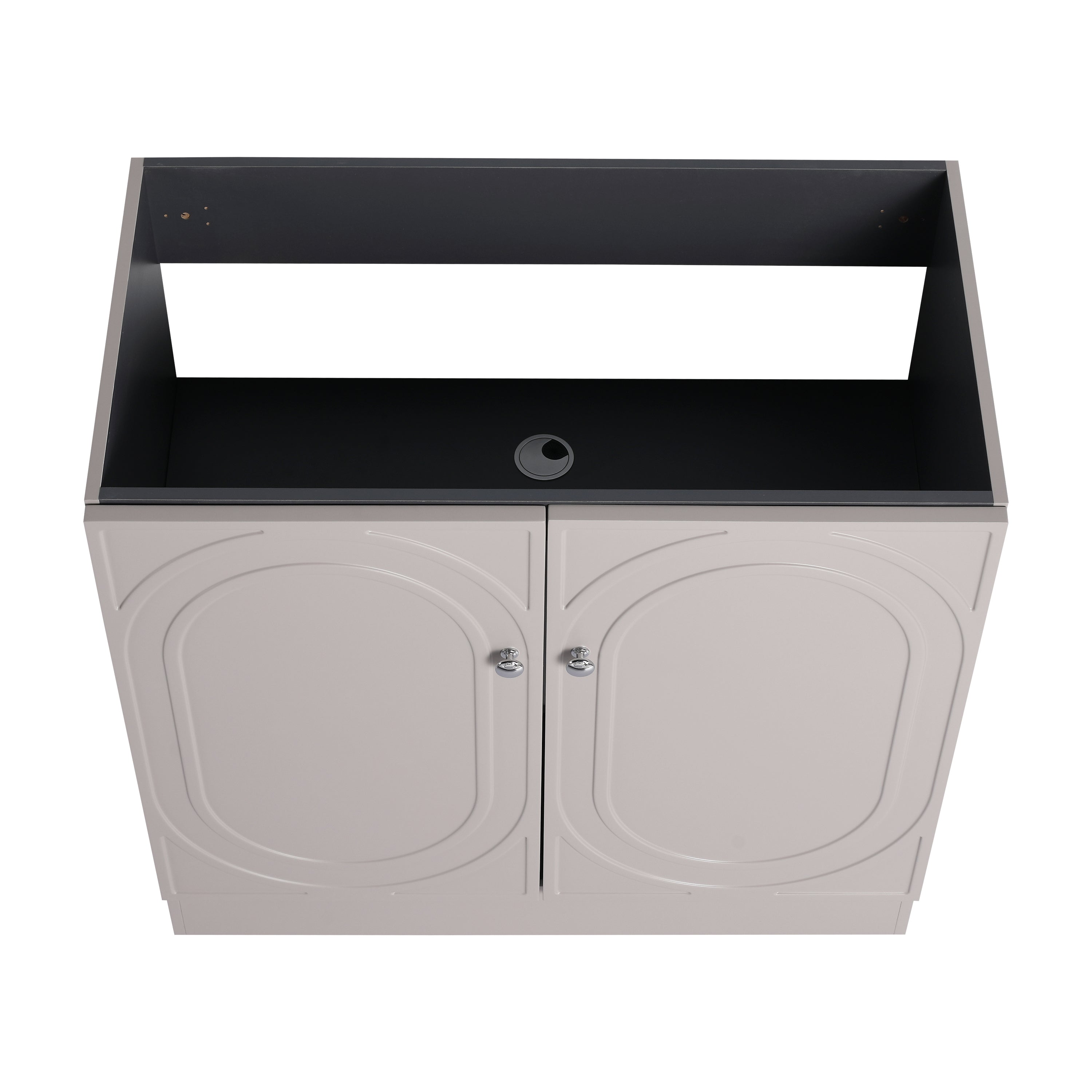 36" Freestanding Bathroom Vanity & 2 Soft-Close Cabinet Doors