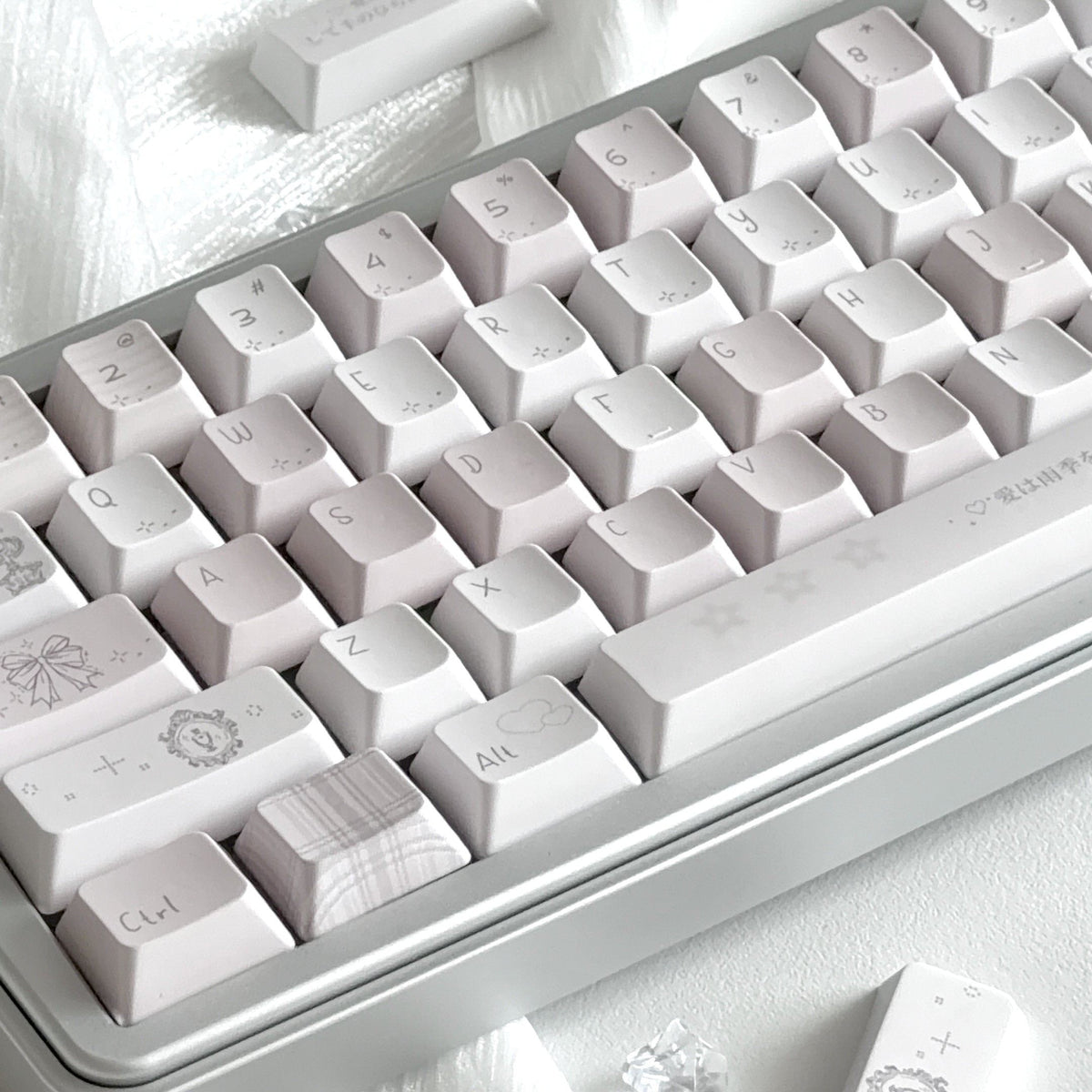 AMUULab Crayon Shin-chan Rainy Season Stock FC Keycaps
