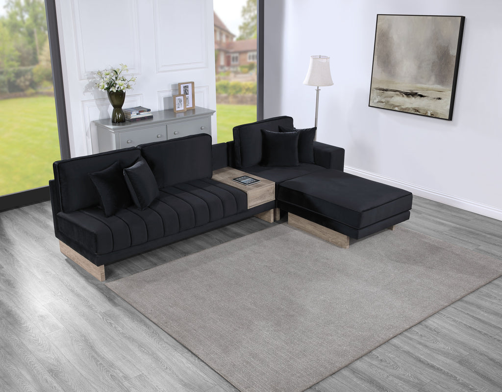 Memphis 122.5" Reversible Sectional Sofa