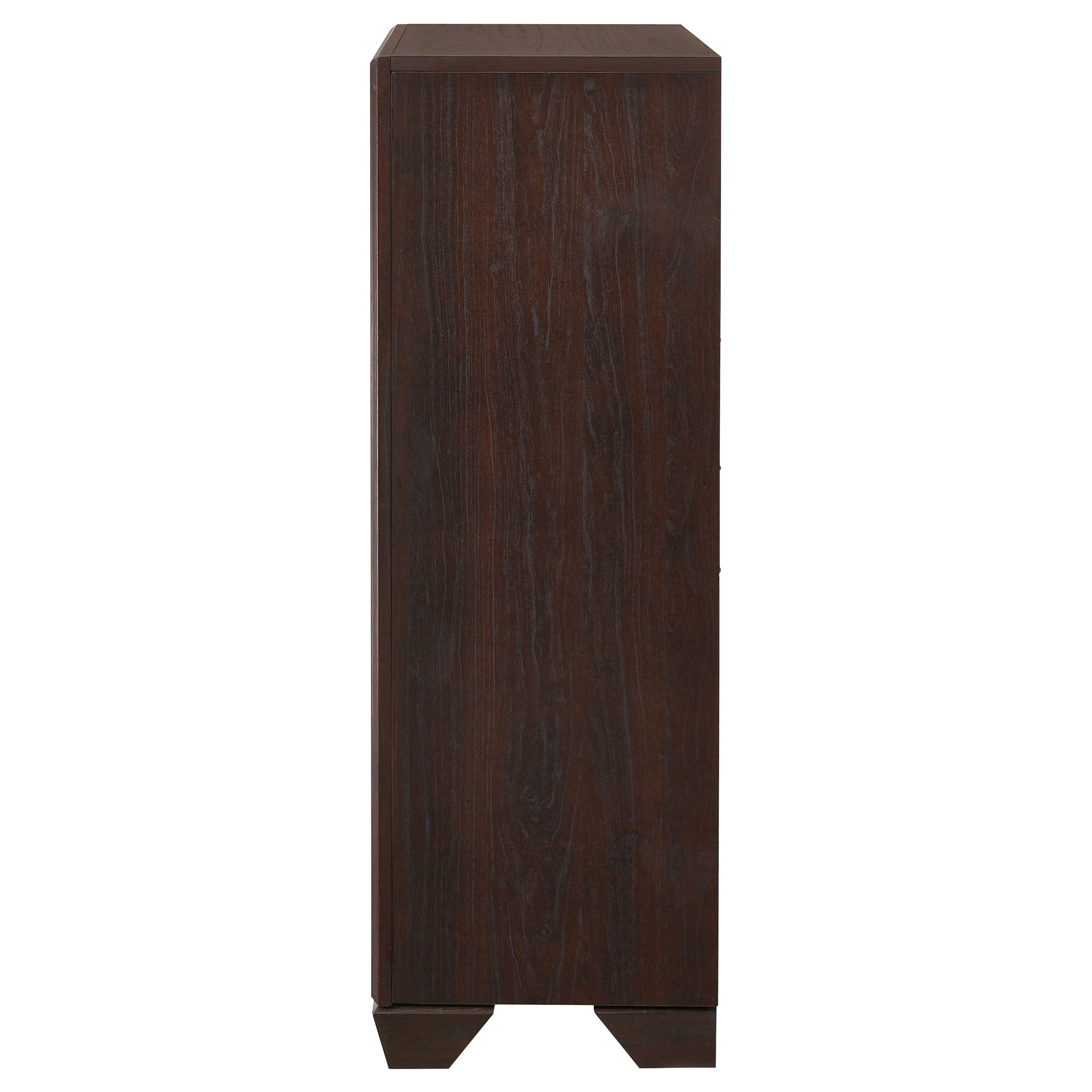 Hadfield Dark Cocoa 5-Drawer Chest