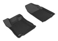 3D MAXpider 2016-2018 Nissan Altima Sedan Kagu 1st Row Floormat - Black L1NS09211509