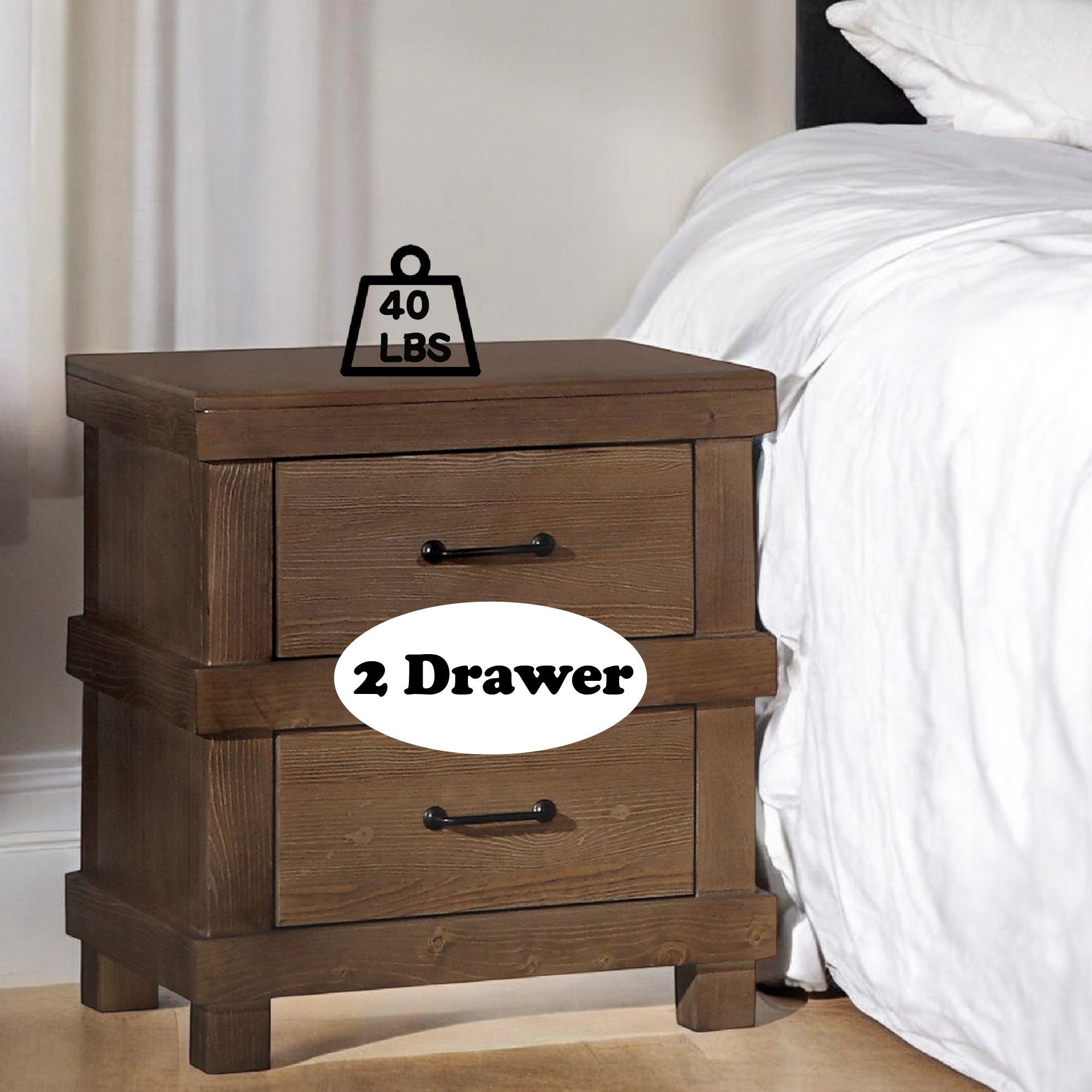 Adams Antique Nightstand