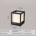 Waterproof Energy-saving Pillar Light For Outdoor Use With Power Connection