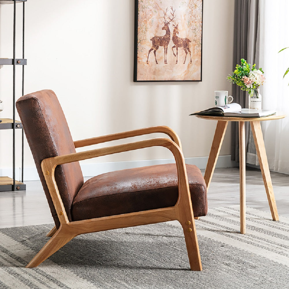 Classic Mid Century Modern Accent Chairs for Living Room or Bedroom