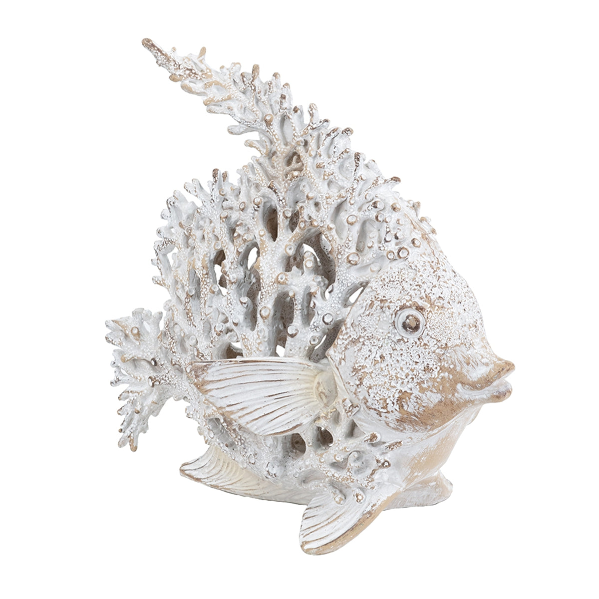 Decorative Polyresin Angelfish Sculpture