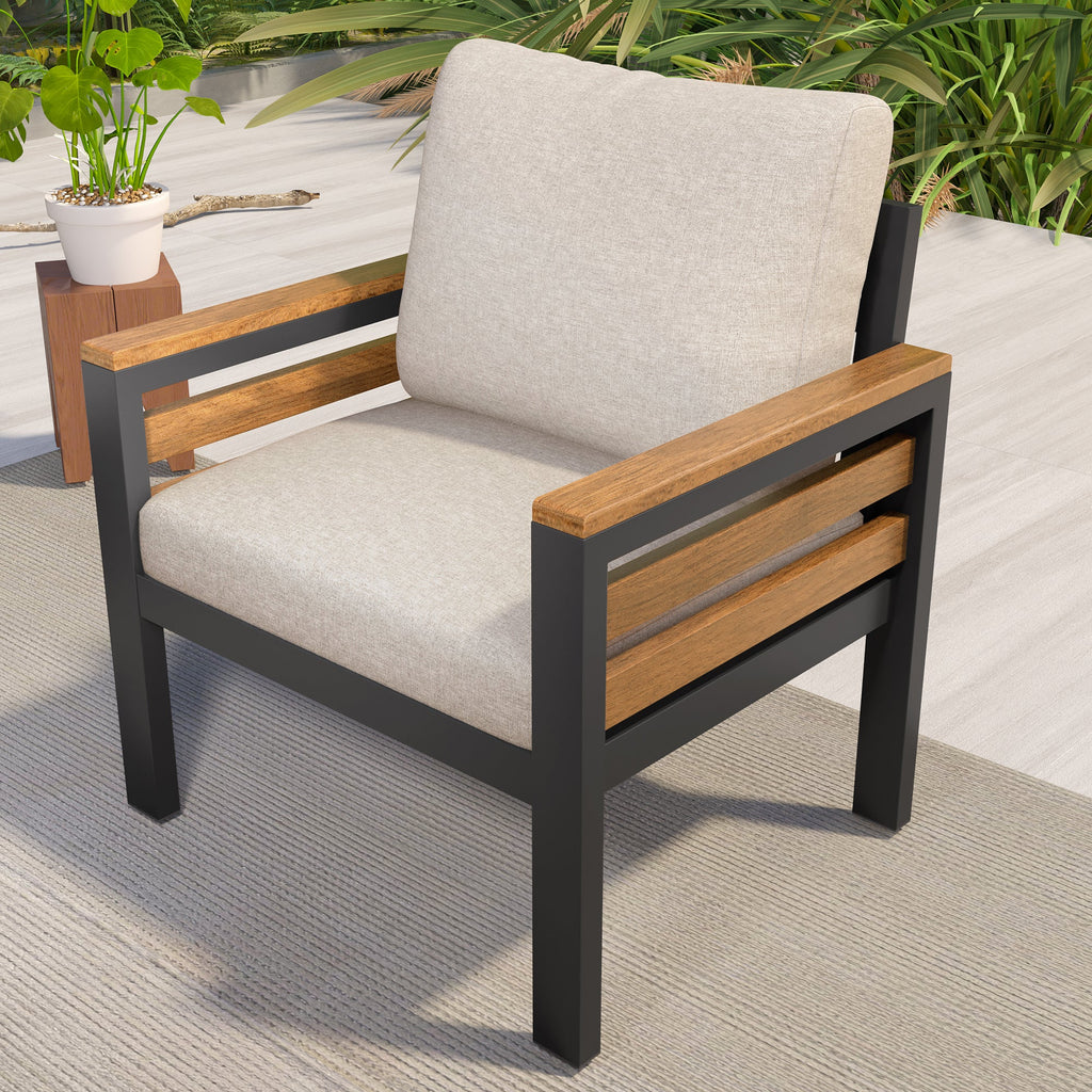 GO 4-Piece Outdoor Furniture Sofa Set for 5 People