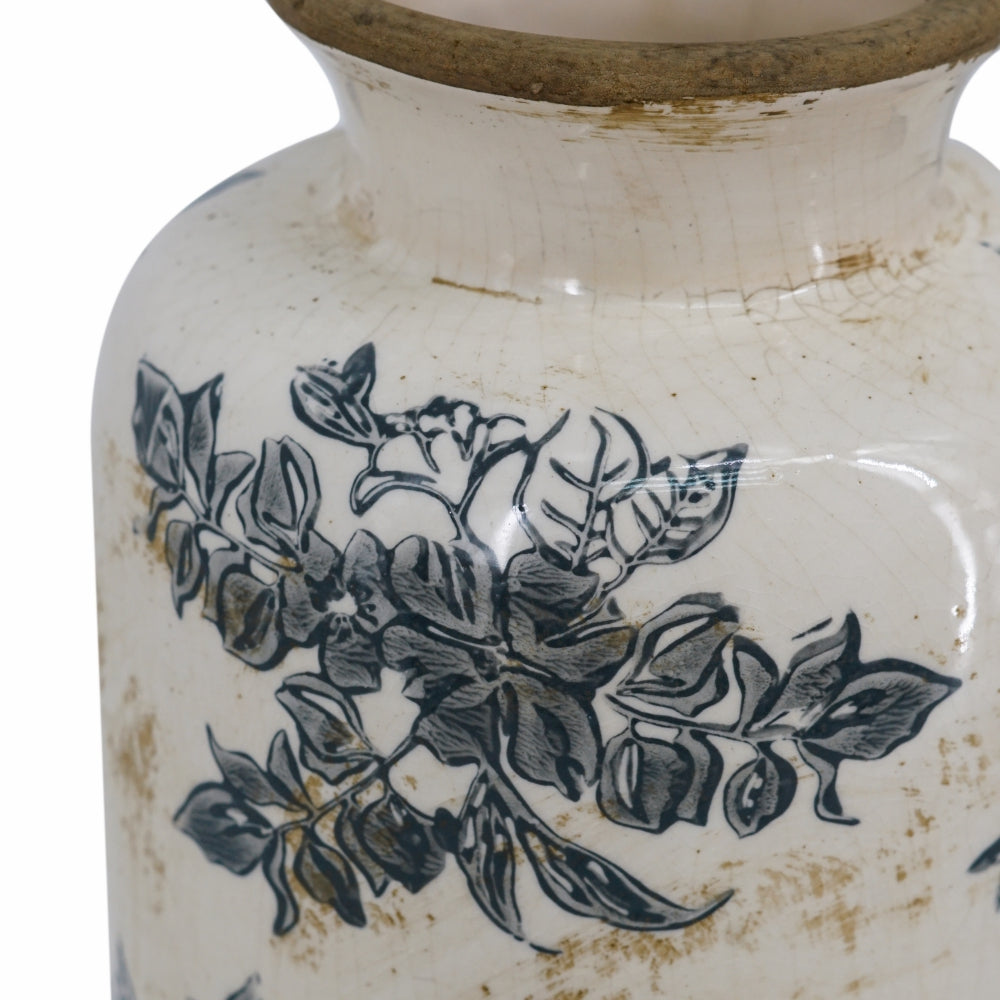 Vintage Inspired Ceramic Vase