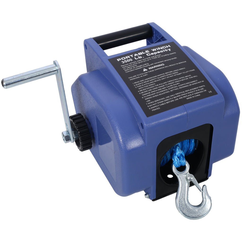 12V 3500lbs Reversible Electric Winch for Boats