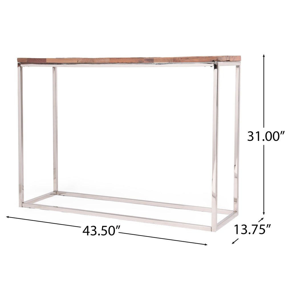 Boho Glam Console Table