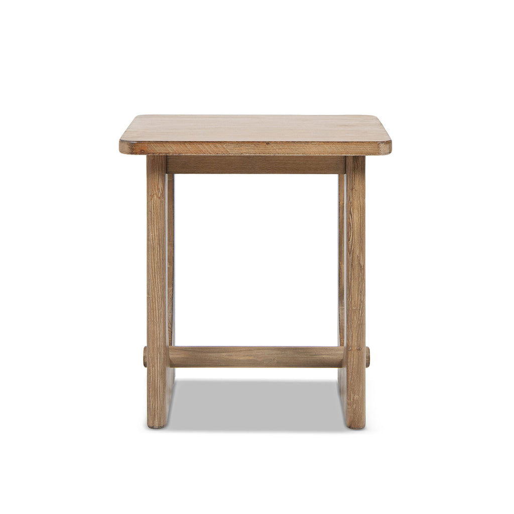 Turnkey 22" Square Side Table Antique