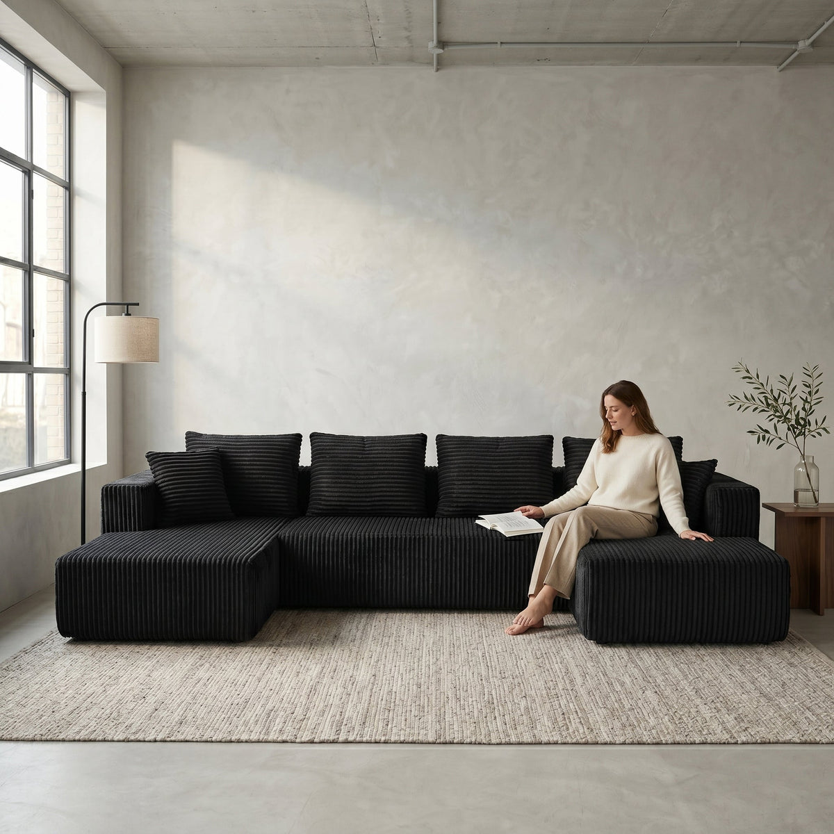 132.1 Inch Modular Sectional Sofa
