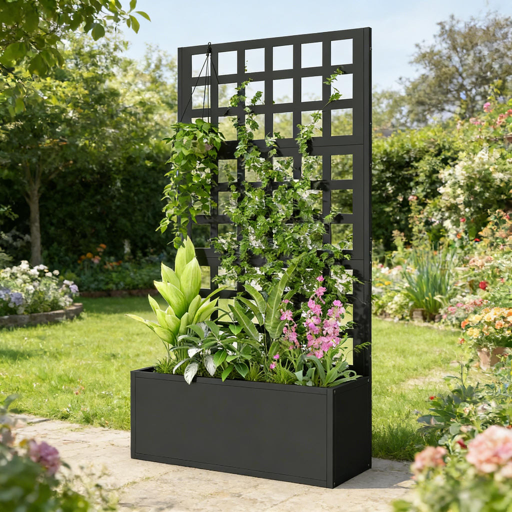 Planter Box with Trellis