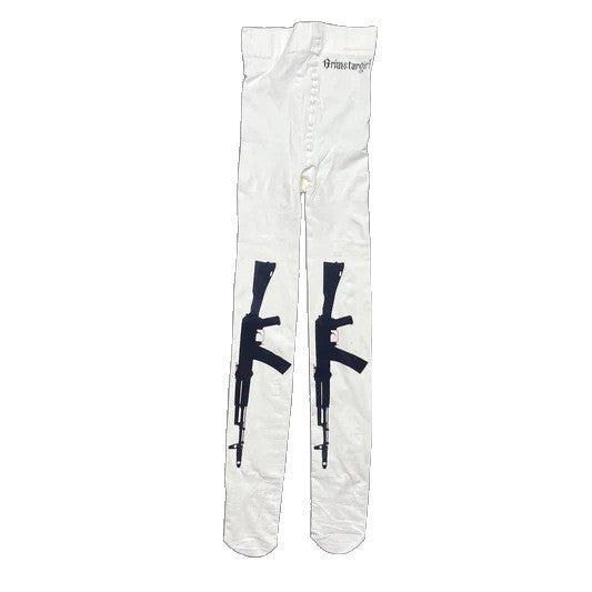 Printed For Women Sweet And Edgy Japanese-style Pantyhose All-season JK-style Socks